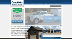 Desktop Screenshot of cookandcooke.com